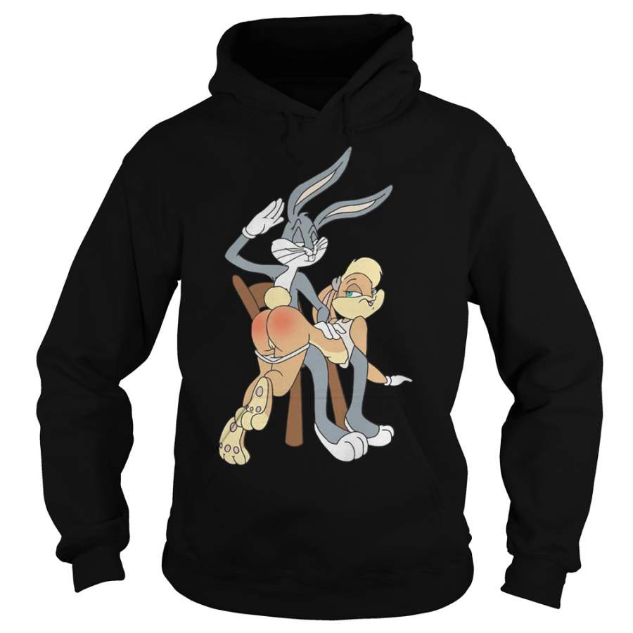 Bugs Bunny Spanking Lola Bunny Hoodie