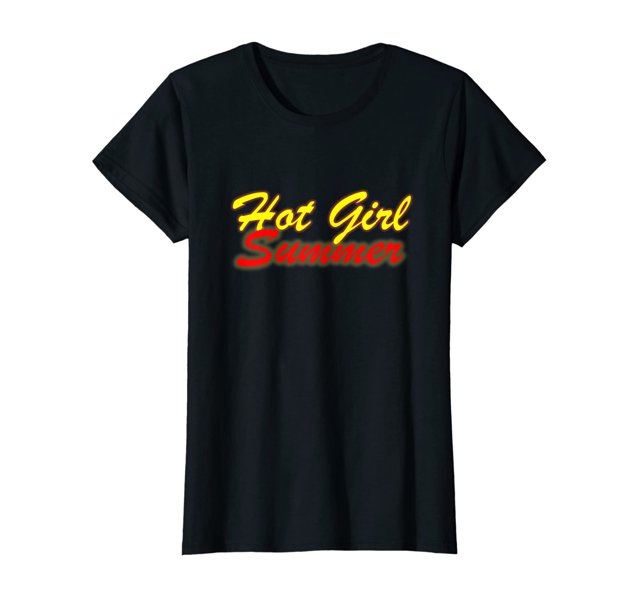 Womens Hot Girl Summer 2019 Sexy Graphic T-Shirt