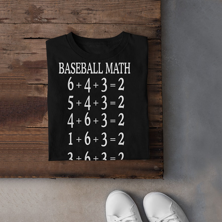 Baseball Math Funny Standard Men T-Shirt