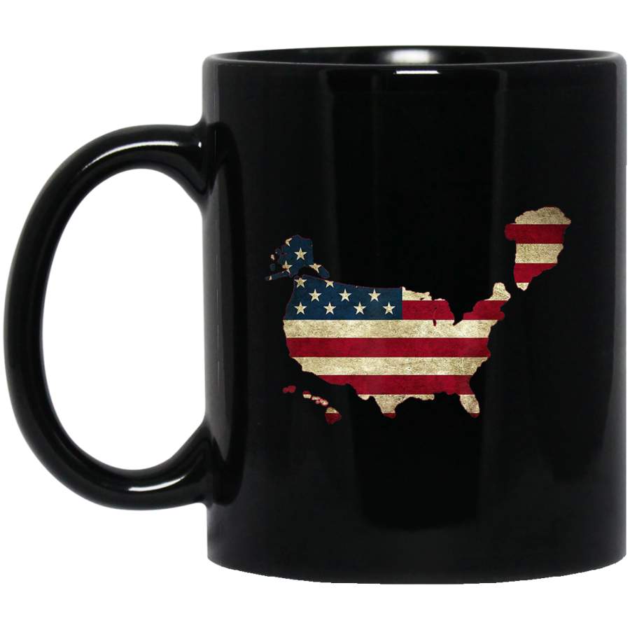 vintage NRCC Greenland US sGreenland American Flag Coffee Mug