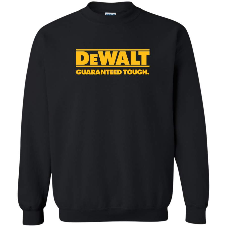 AGR Dewalt Guaranteed Though Crewneck Pullover Sweatshirt