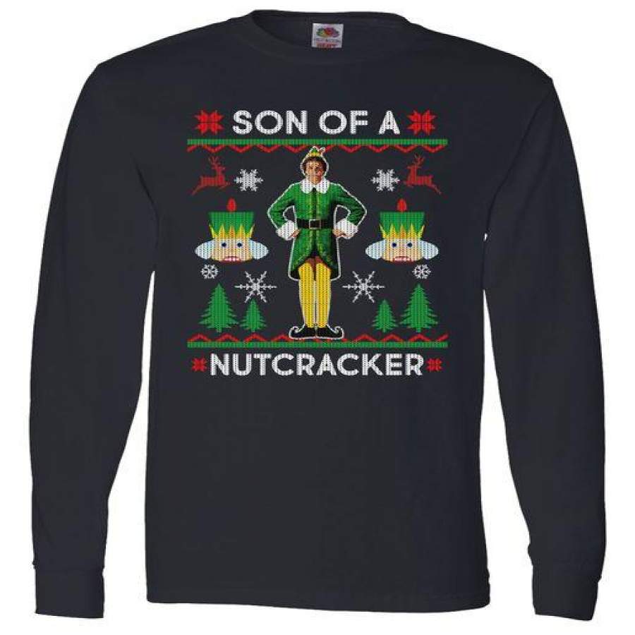 Son Of A Nutcracker Ugly Christmas Long Sleeve T-Shirt