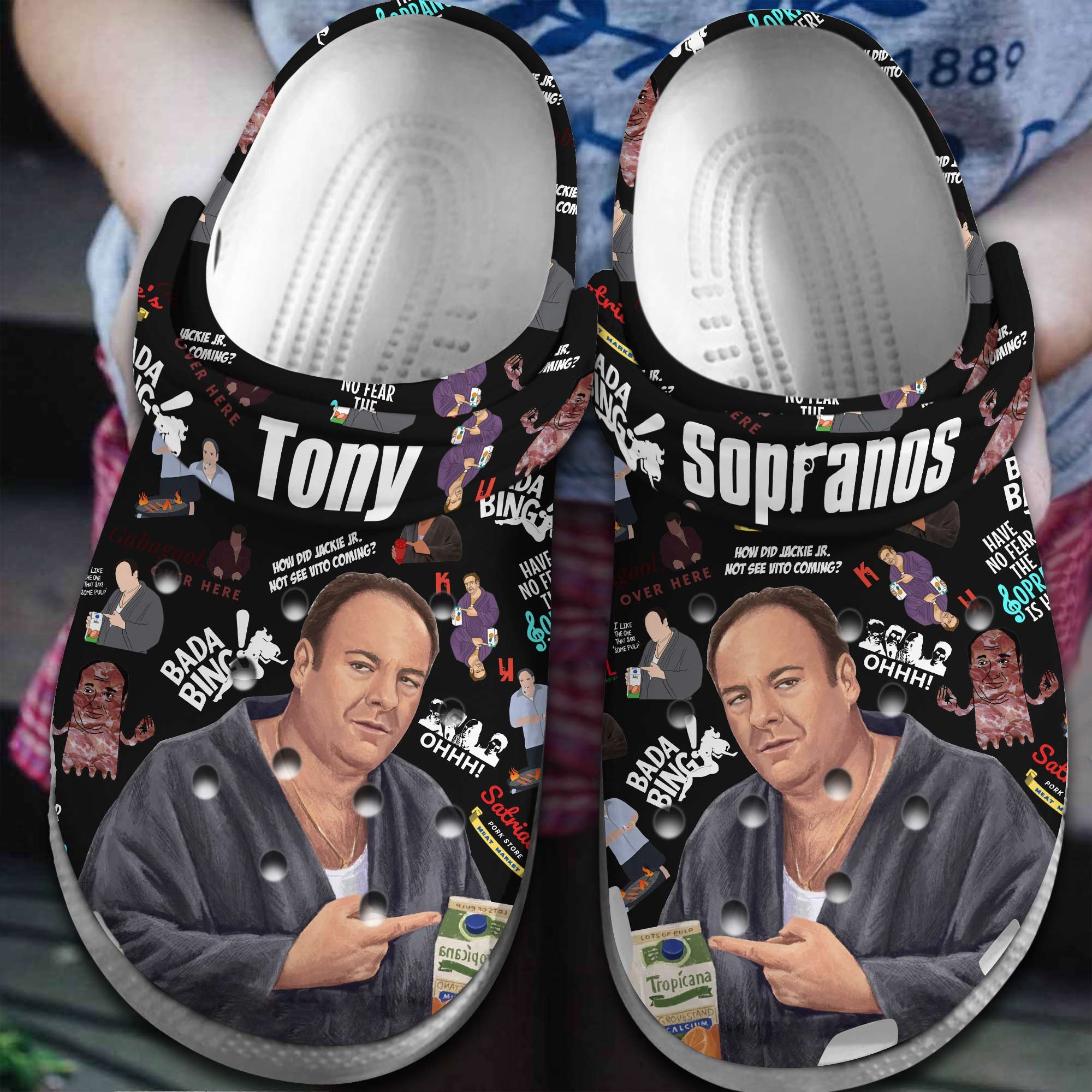 The Sopranos Tv Series Crocss Clogs For Men Women And Kid Jw9Tbosm-1
