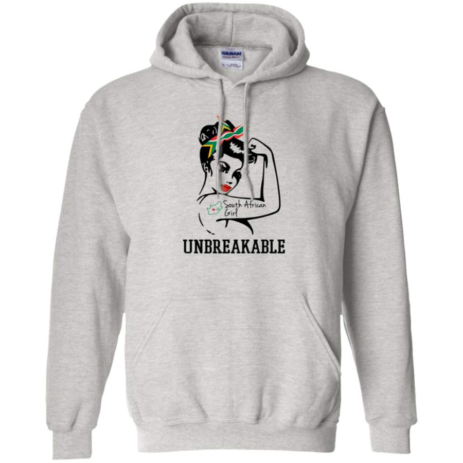 South African Girl Unbreakable Pullover Hoodie