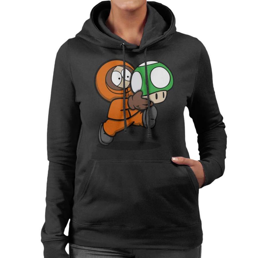 Super Kenny South Park Mario Women’s Hooded Sweatshirt