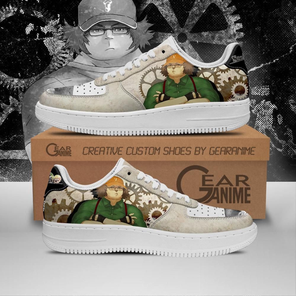 Itaru Hashida Steins Gate Air Force Shoes Sneakers Custom Anime