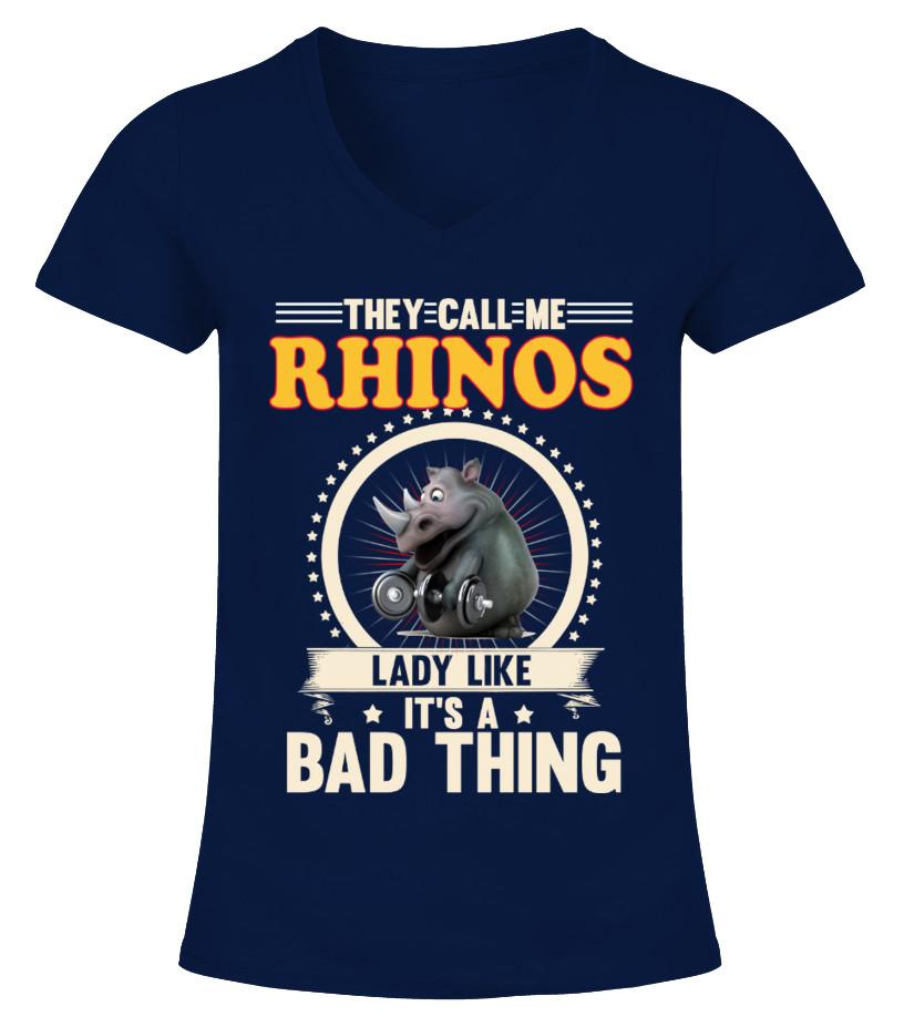 Rhinos Animals Lover T Shirts C-3Zpvl