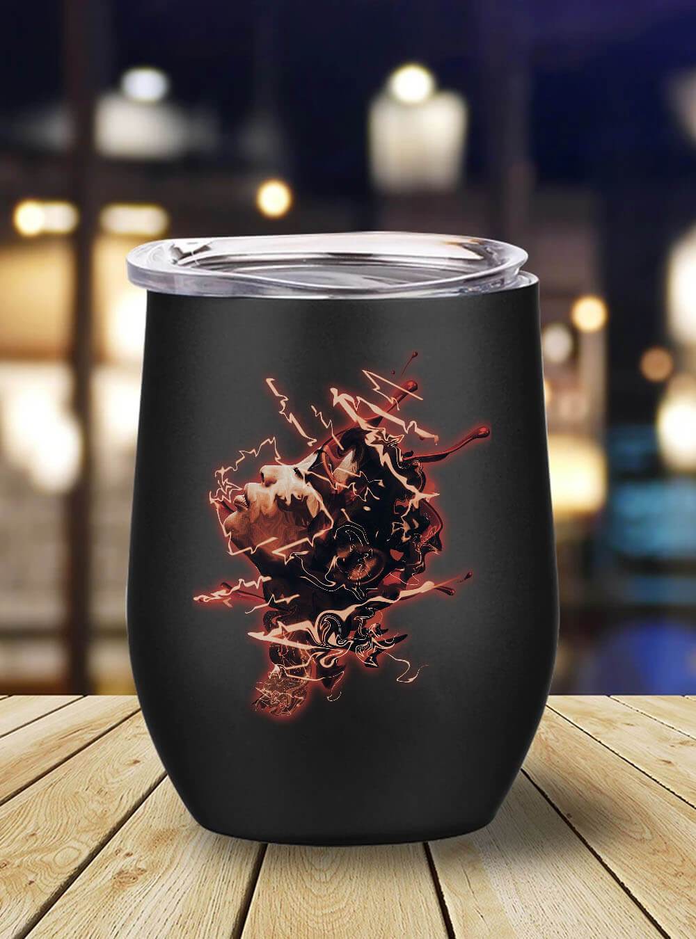 African American Tumbler African American Girl Stainless Steel Wine Tumbler Mug Afrocentric Inspired Gift Ideas BPS8508