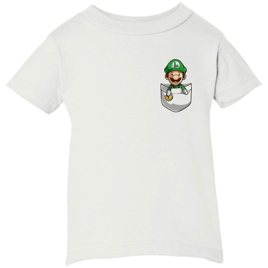 AGR Pocket Luigi Tshirt Infant Short Sleeve T-Shirt