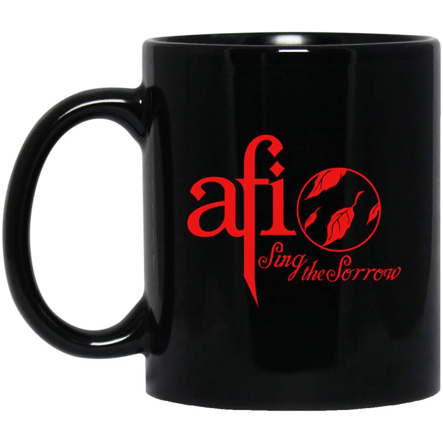 Afi Sing The Sorrow Custom Black Mug