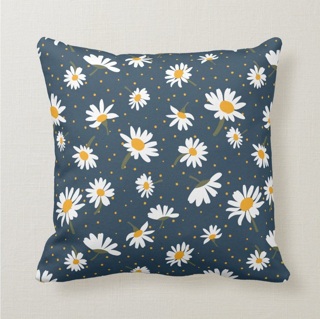 Sweet Daisy Flowers Gift For Daisy Lovers Pillow