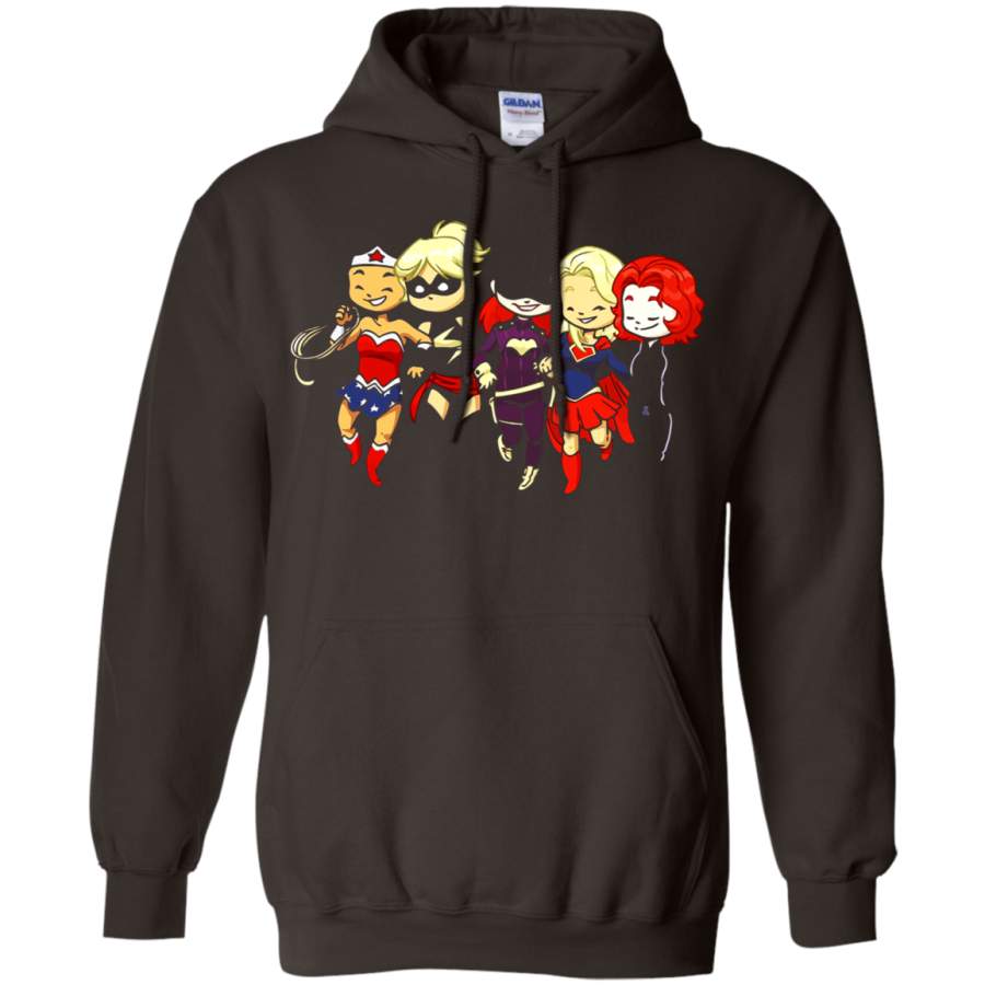 AGR Superheroes Team Of Strong Women Hoodie