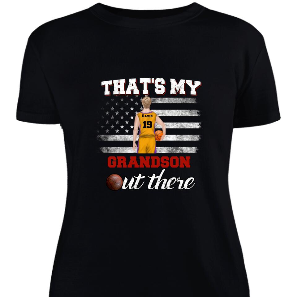 That’S My Grandson Out There Personalized Women Shirt – Trending Personalized