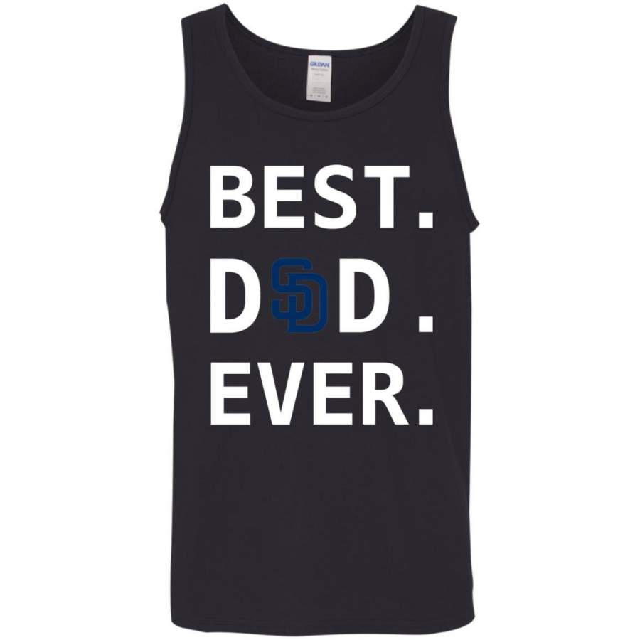 Best San Diego Padres Dad Ever Baseball Fathers Day Shirt