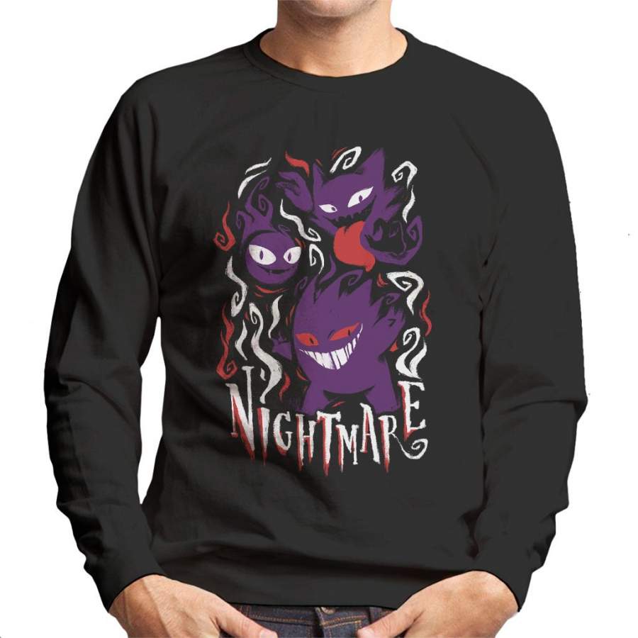 Pokemon Nightmare Ghosts Men’s Sweatshirt