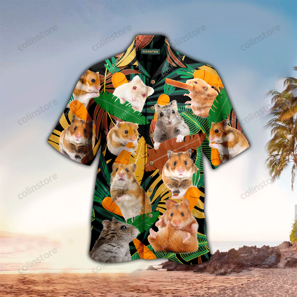 My Hamster Is So Cute Hawaii Shirt Aloha Ha18006