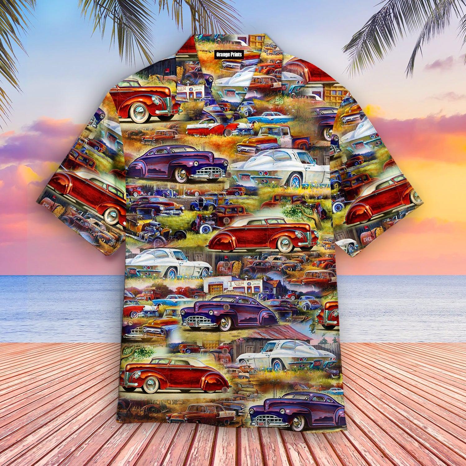 Hot Rod Hawaii Shirt For Men Women Ha5550