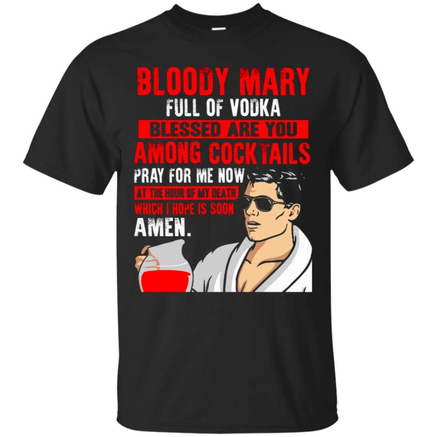 AGR Bloody Mary Full Of Vodka Archer T-Shirt