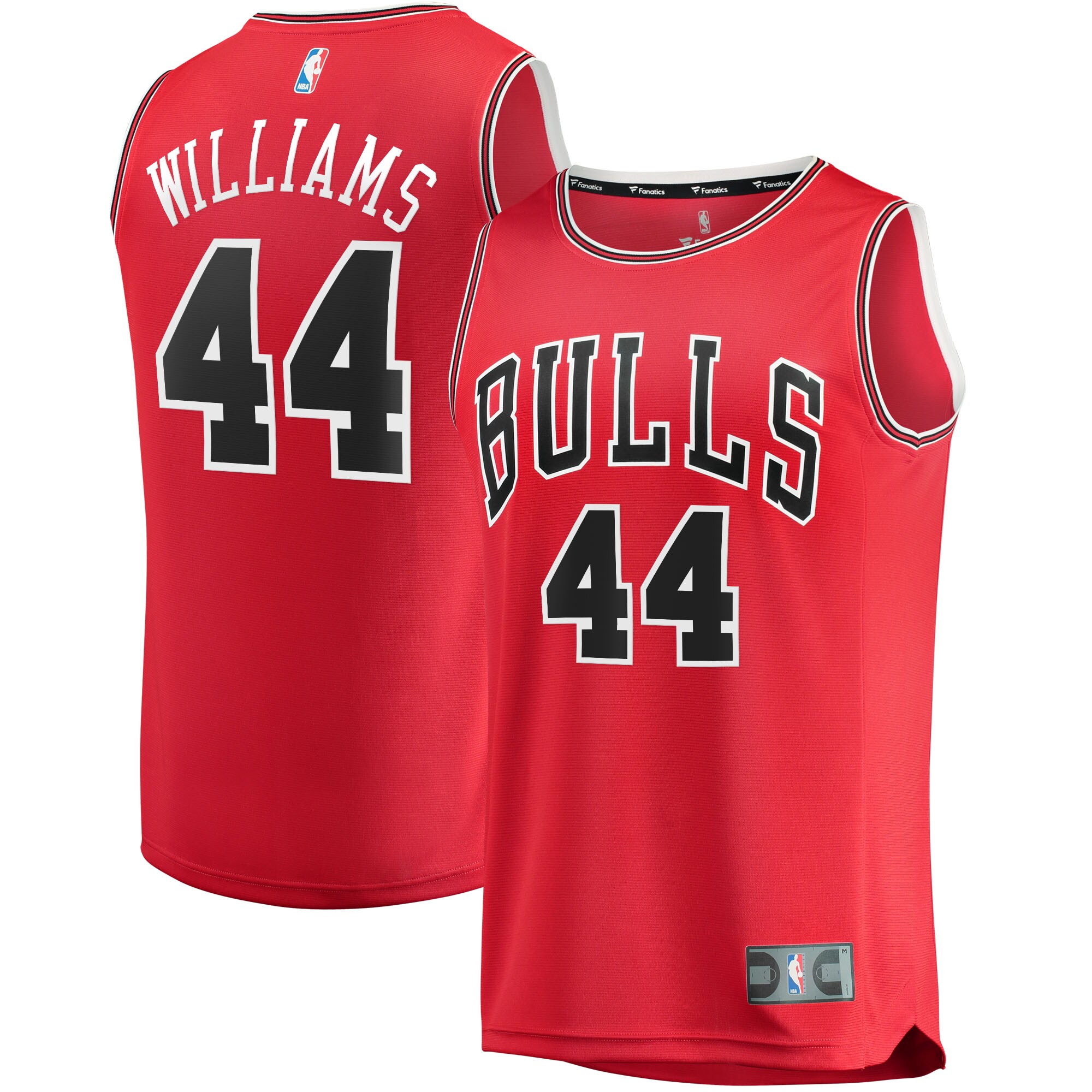 Patrick Williams Chicago Bulls 2021/22 Fast Break Jersey – Icon Edition – Red