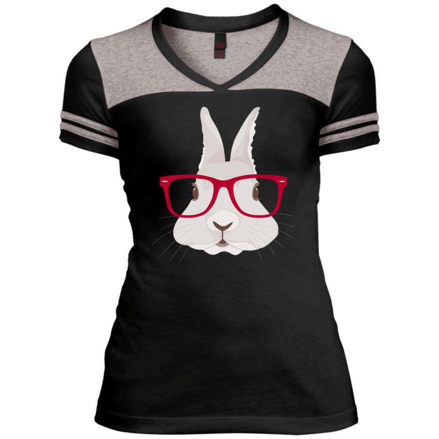 Mother’s Day – Adorable Hipster Emoji Bunny Rabbit – Women Tshirt – TEEEVER