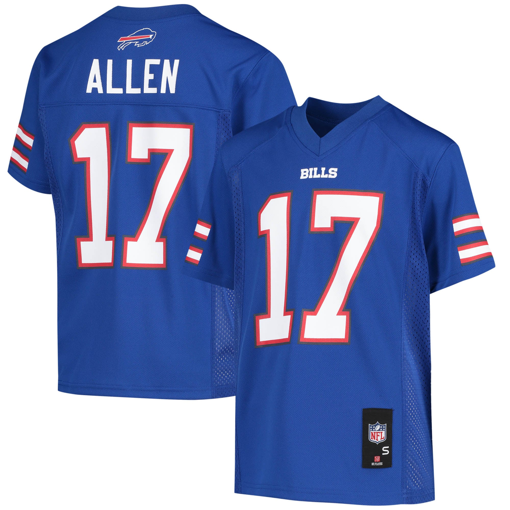 Youth Buffalo Bills Josh Allen Royal Player Jersey