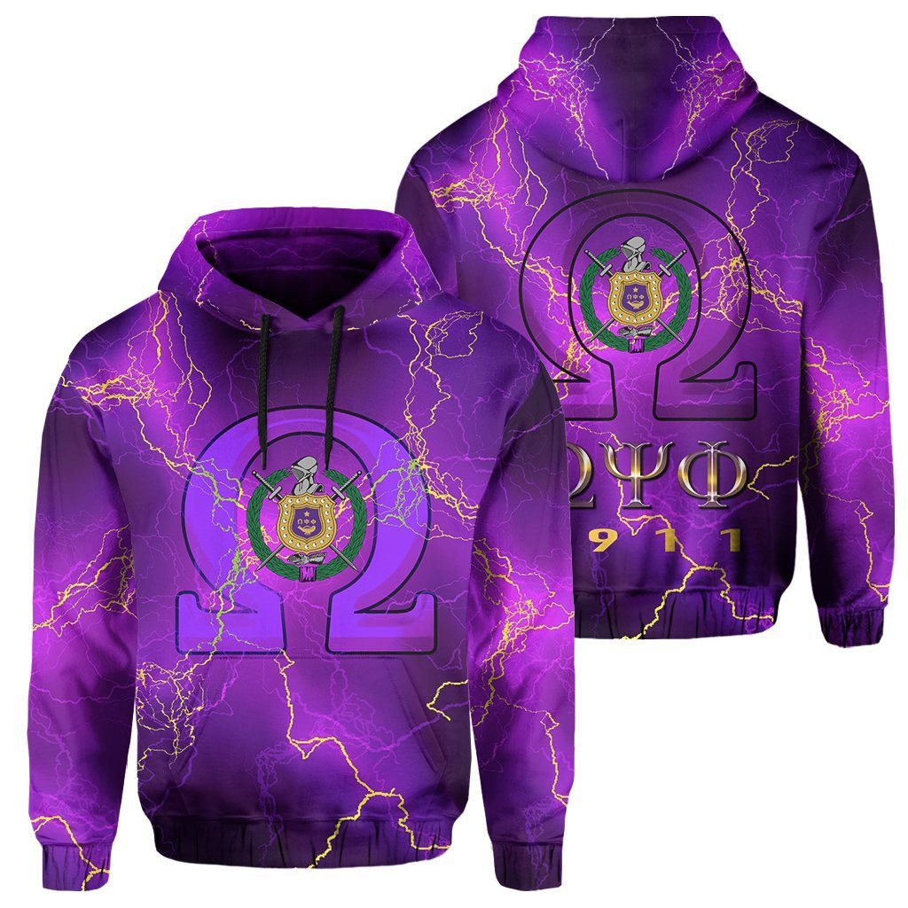 Fraternity Hoodie – Omega Psi Phi Thunder Pullover