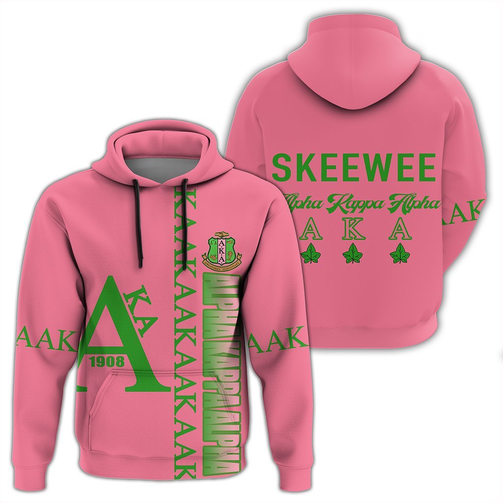 Pink Alpha Kappa Alpha Pullover Hoodie J90