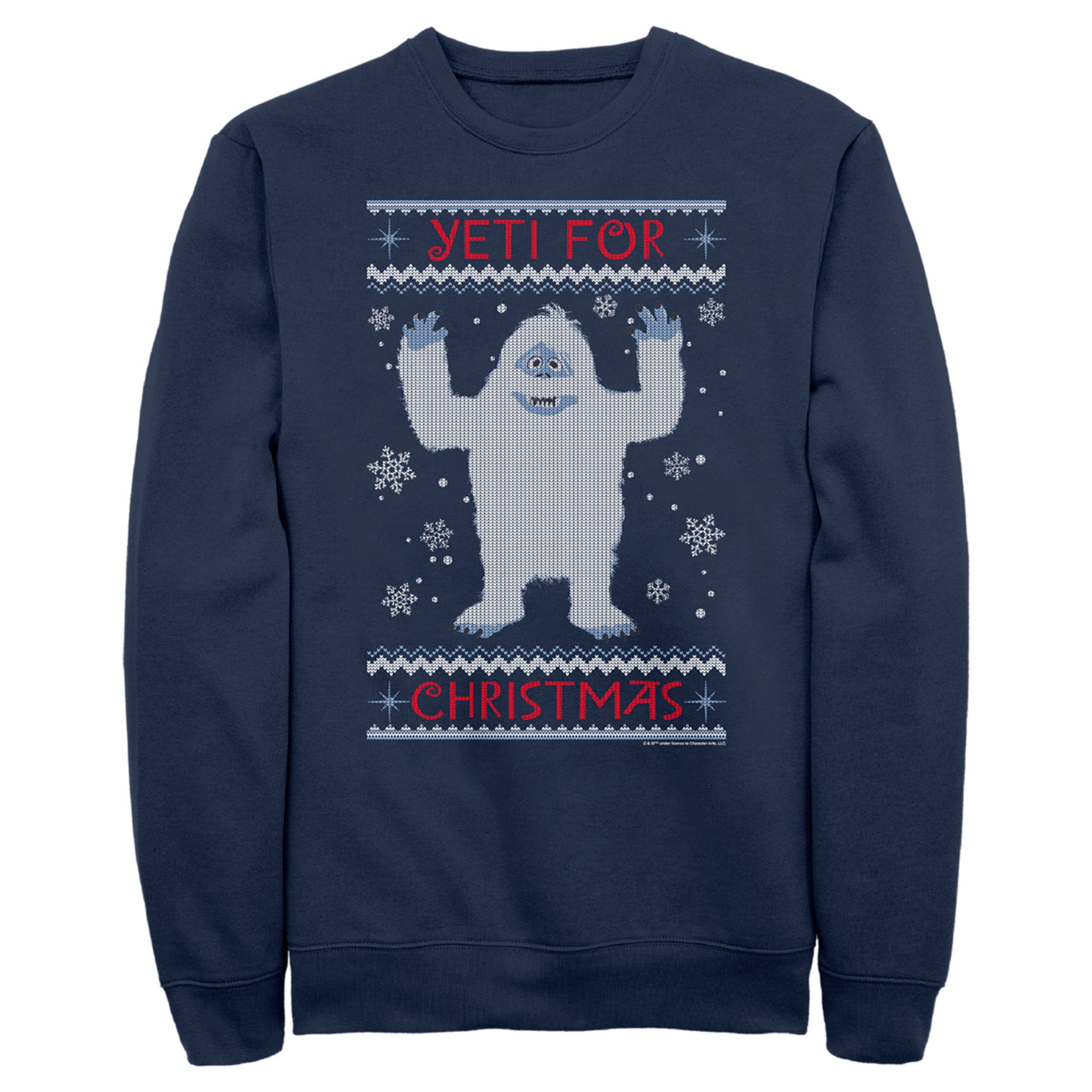 Rudolph The Red-Nosed Reindeer Men’S The Bumble Yeti For Christmas  Sweatshirt