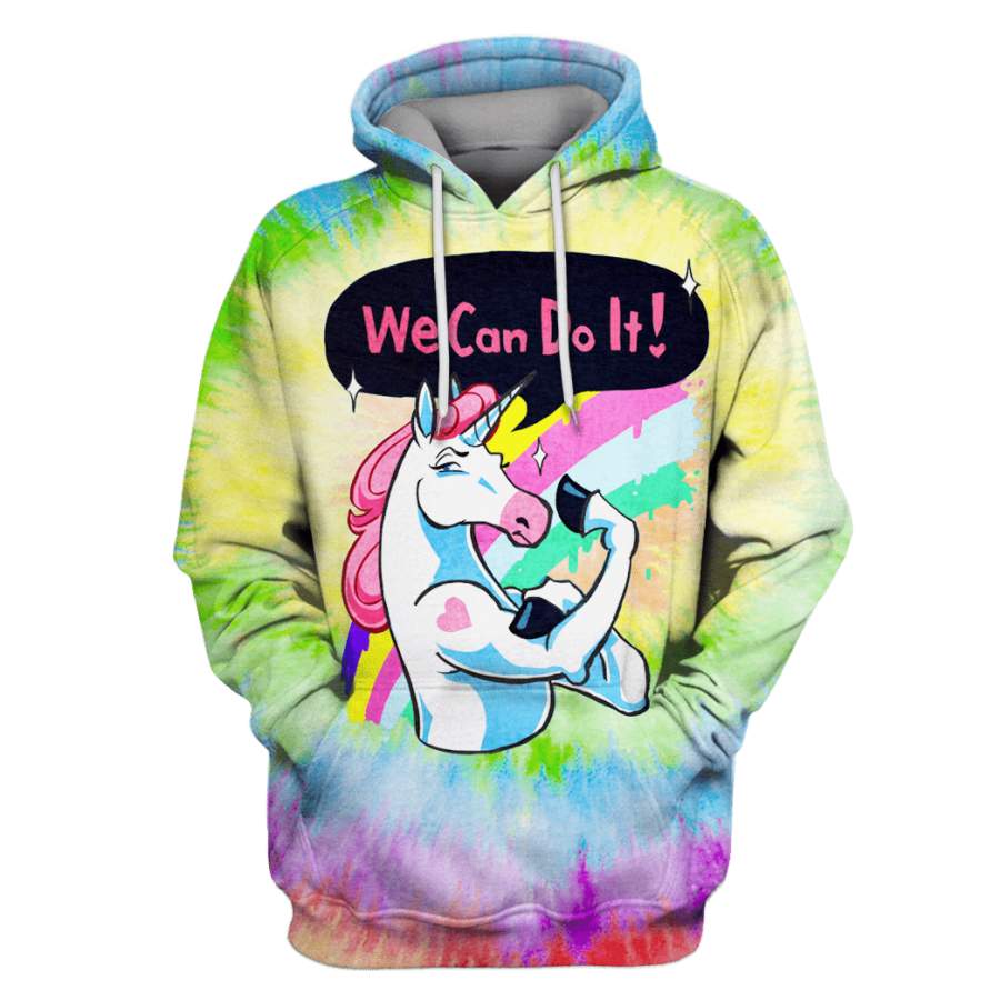 WE CAN DO IT UNICORN ZipHoodies – T-Shirts Apparel