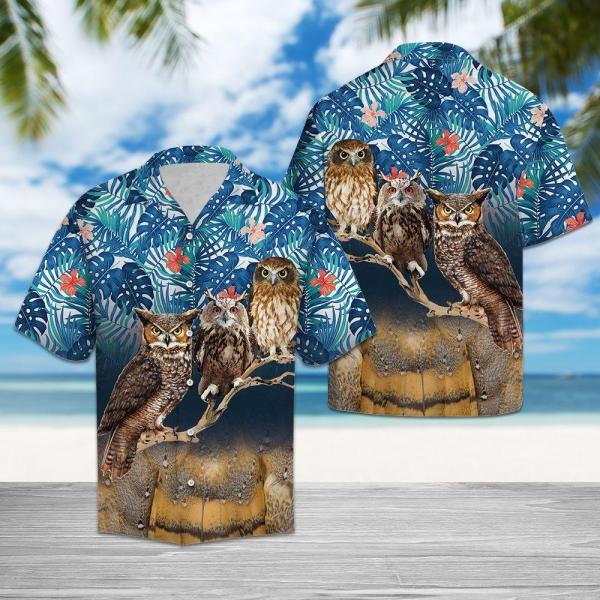 Owl Hawaii Shirt Ha19919