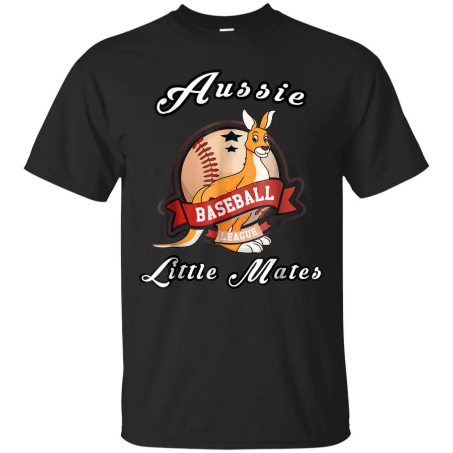 AGR Aussie Little Mates Baseball T-shirt Kangaroo Little World