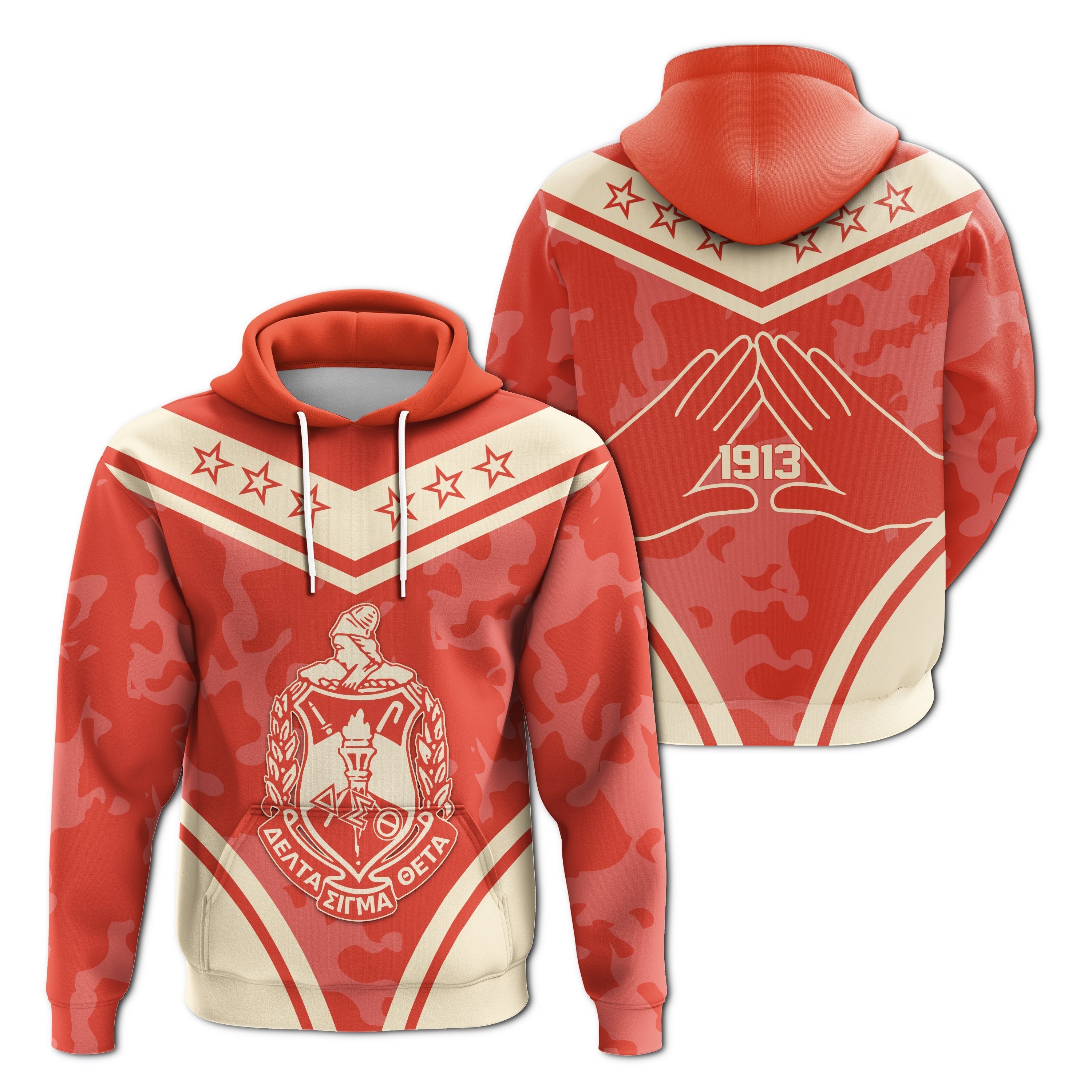 Greek Life Hoodie – Delta Sigma Theta Camouflage Pullover