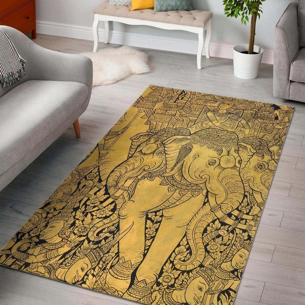 Thai Golden Elephant Dhcdhc Ld2410 Rug