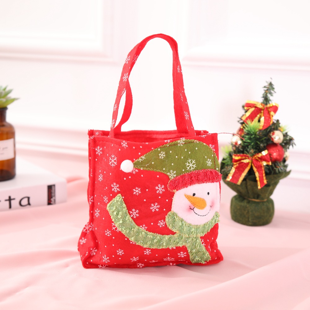 Christmas Product Christmas Decorations Christmas Gift Bag Candy Bag Decoration Factory Wholesale Supply alx