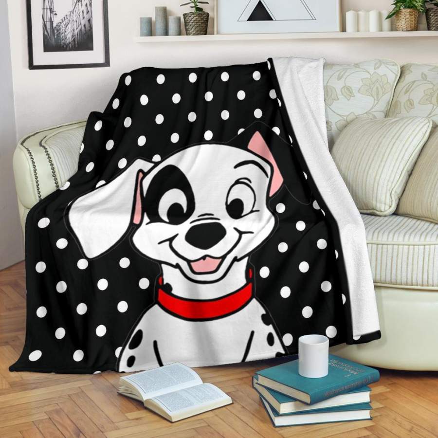 101 Dalmatian Puppy Premium Blanket