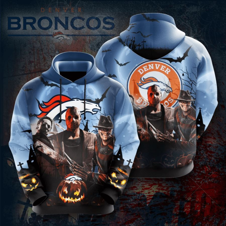 Denver Broncos Fans 3D All Over Designed Hoodie Gifts For Denver Broncos Fans Denver Broncos Lovers