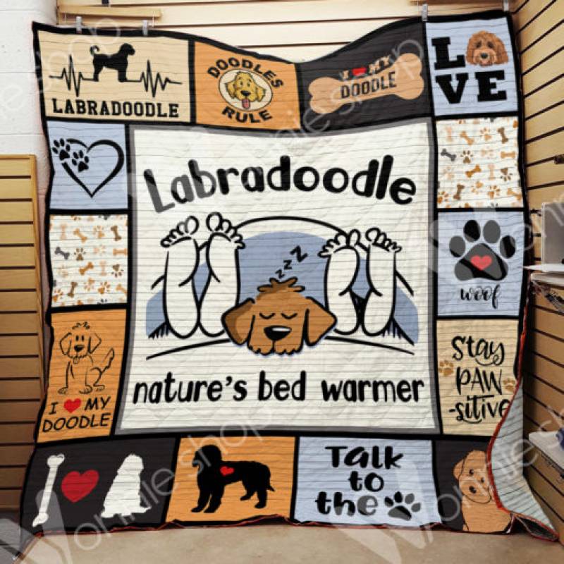 Labradoodle Dog Blanket NOV0401 85O34