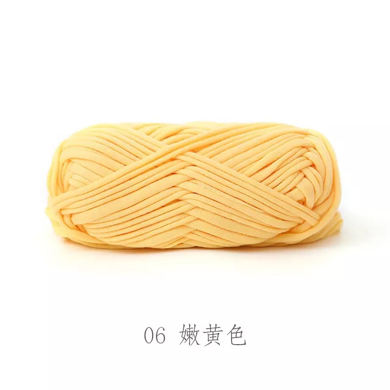 Thick Cloth Fabric Strip Yarn Crochet Wool Cotton Yarn 10 Colors 100g/Ball DIY Cushion Blanket Carpet for Hand Bag Knitting Wool alx