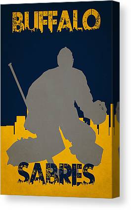 21 Buffalo Sabres Joe Hamilton Canvas Print