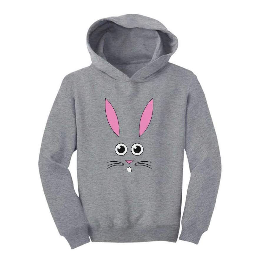 Children’s Cute Easter Bunny Face Toddler Hoodie