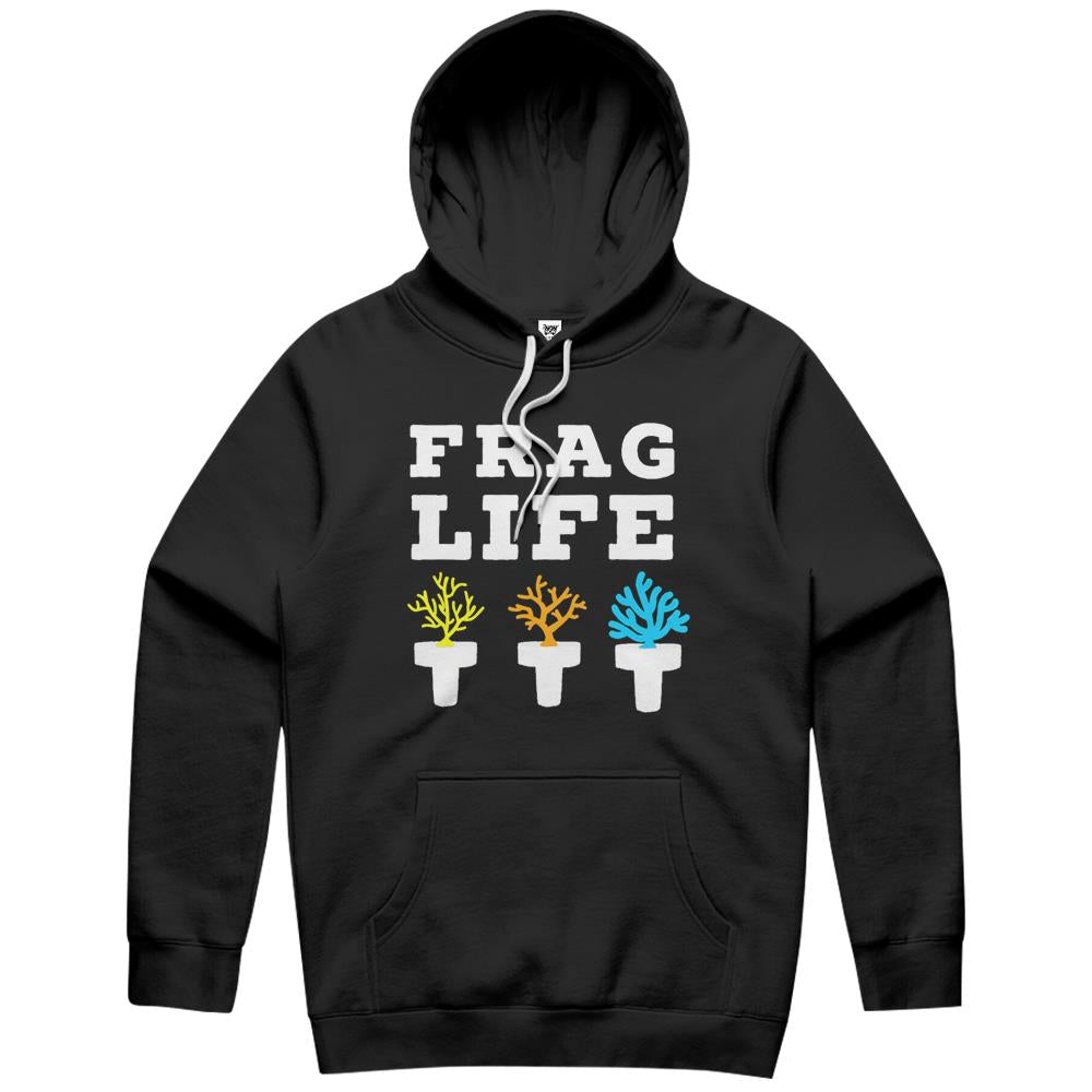 Frag Life Coral Reef Saltwater Funny Aquarium Aquarist Gift Hoodie