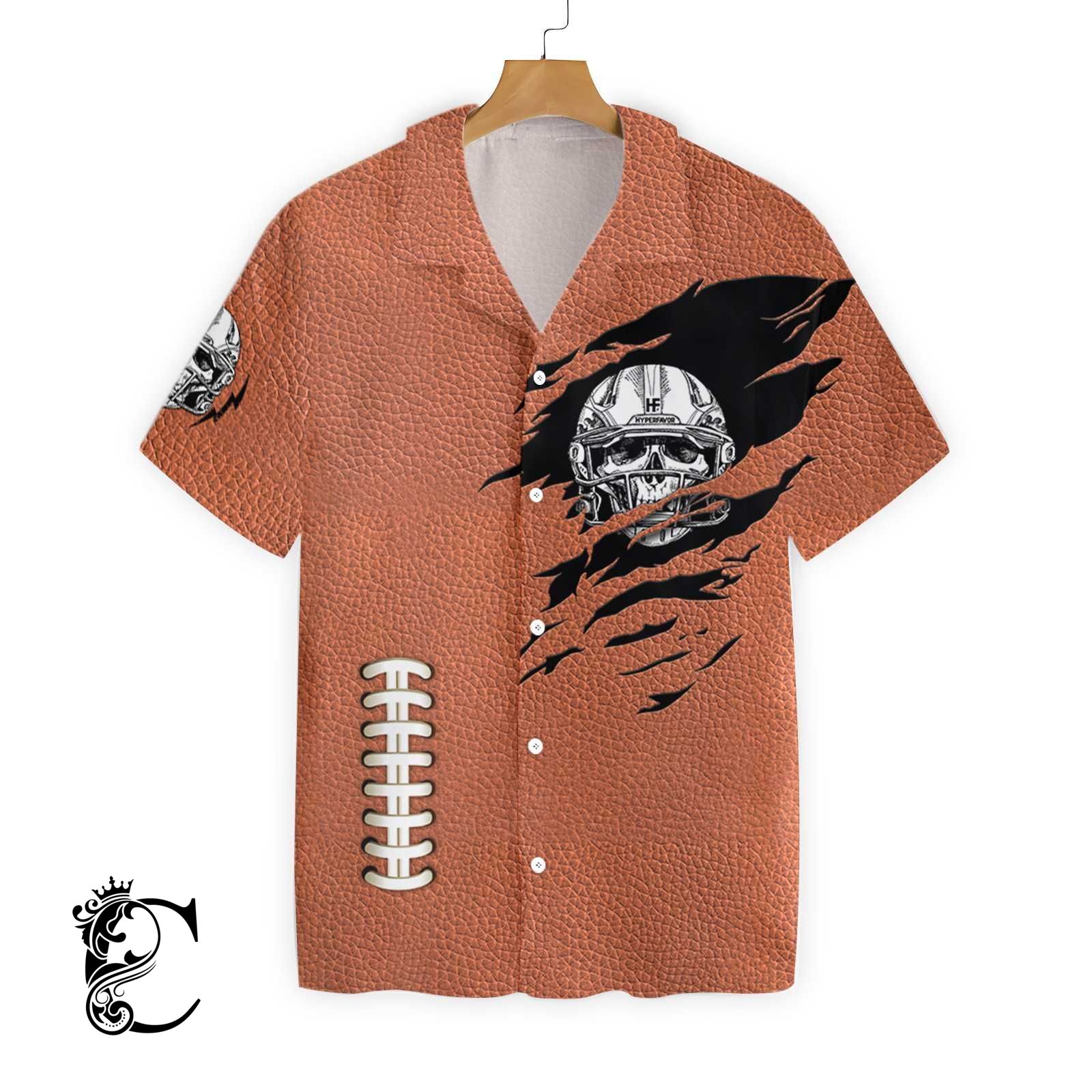 American Football Texture Ez24 3003 Hawaiian Shirt