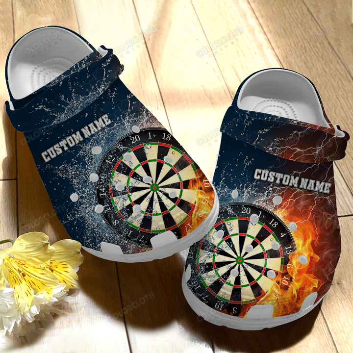 Personalized Darts Board Crocs Tv213050