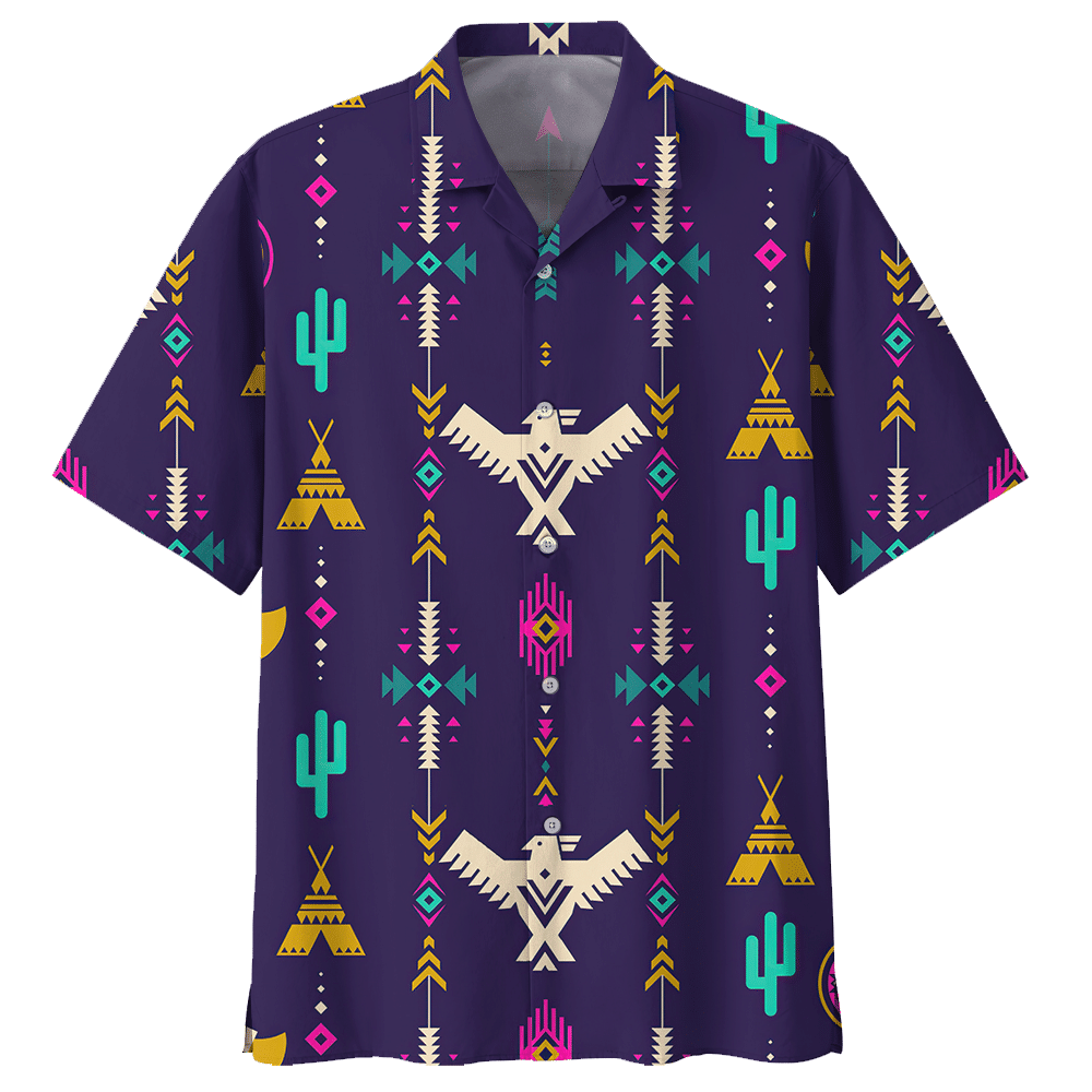 Bohemian Blue Amazing Design Unisex Hawaii Shirt For Men And Women Ha52758