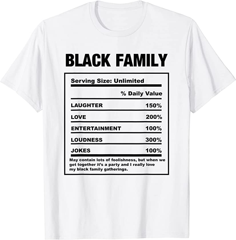 African American Family Matching Thanksgiving / Reunion T-Shirt