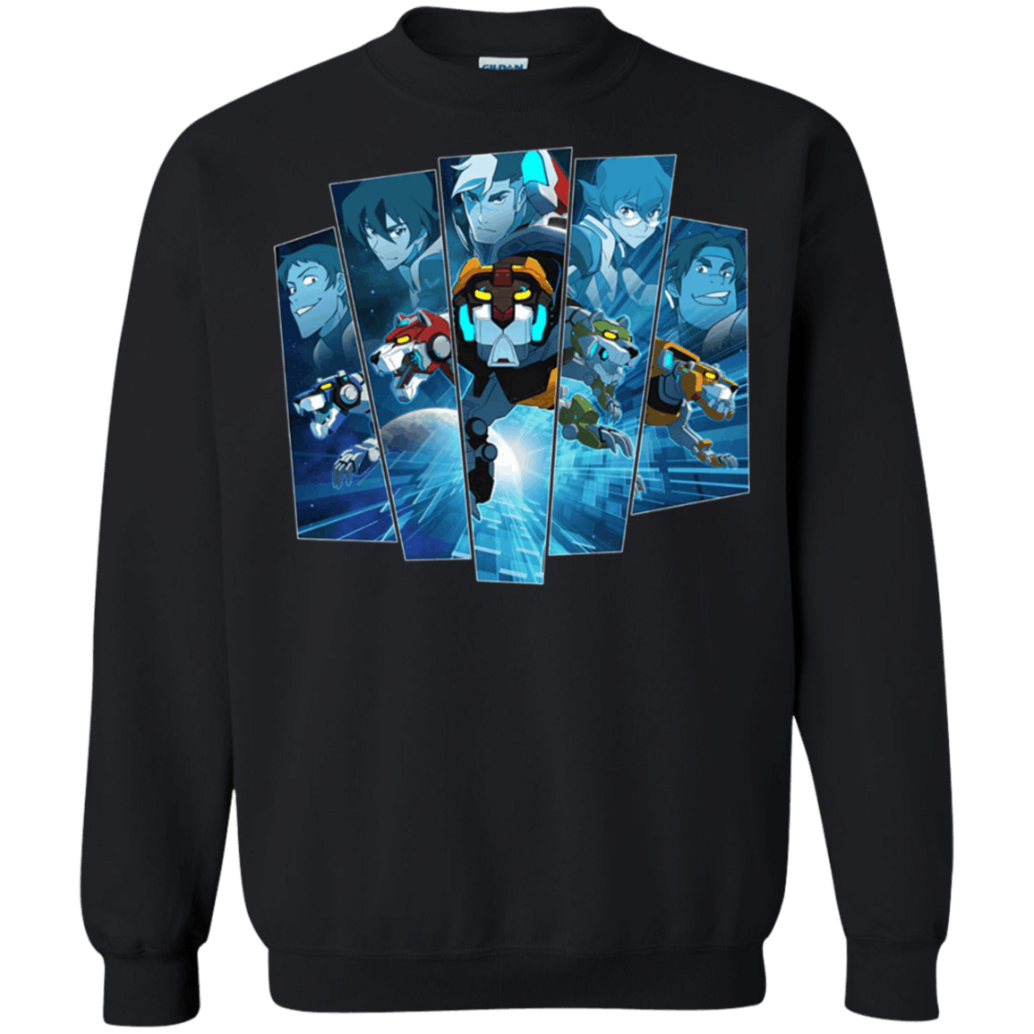 Voltron Legendary Defender 5 Lions shirt Sweatshirt