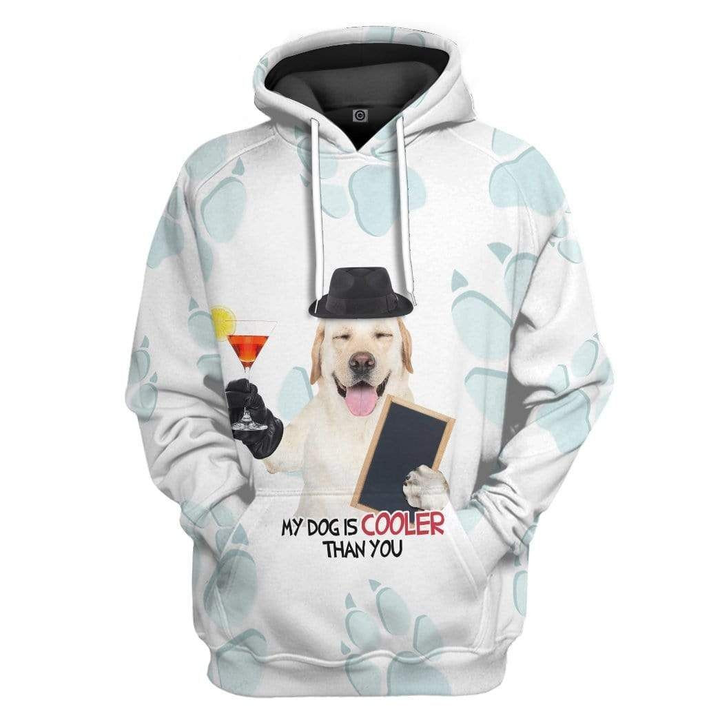 3D My Dog Is Cool Custom Hoodie Apparel