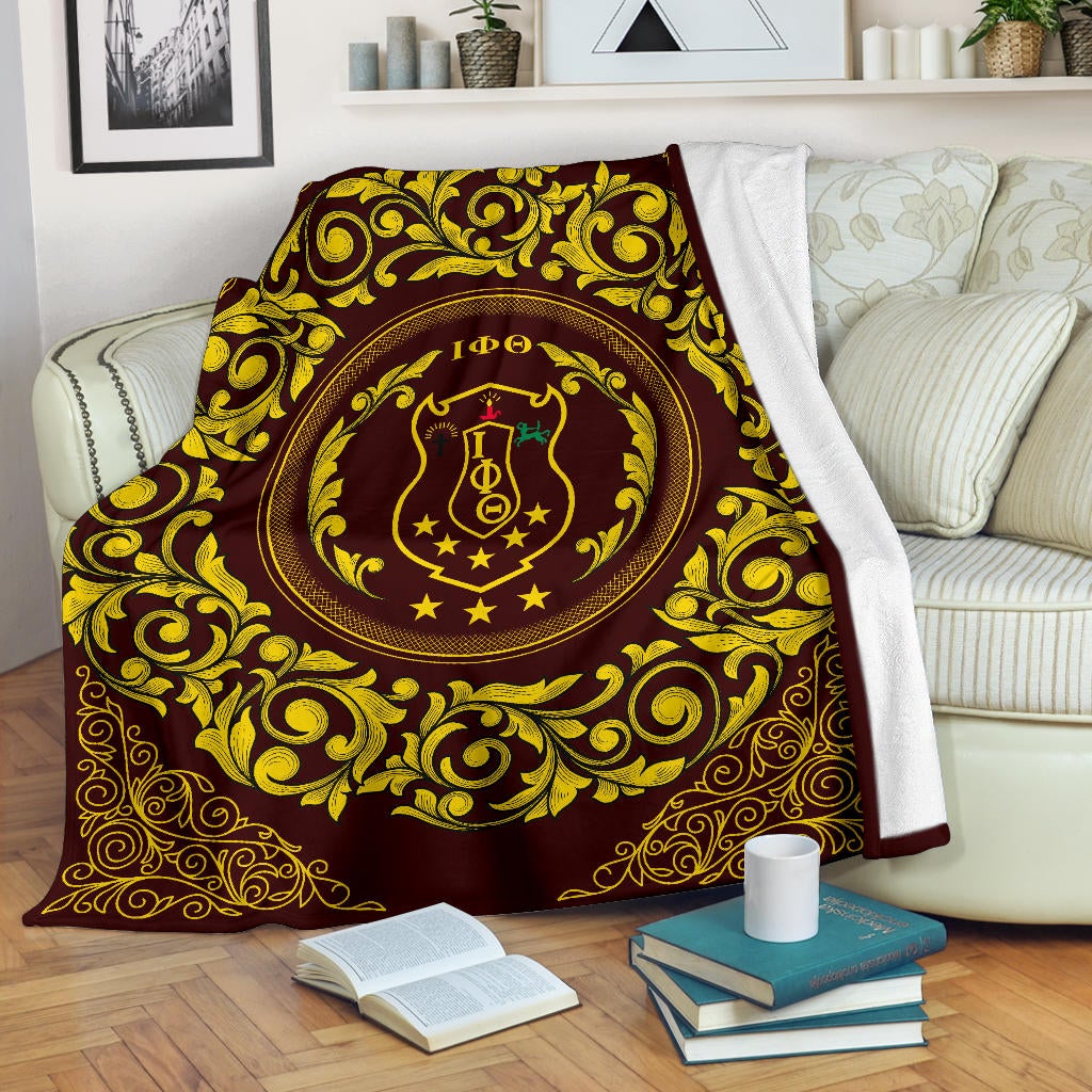 Wonderprint Premium Blanket Iota Phi Theta Fraternity Premium Blanket Lt10