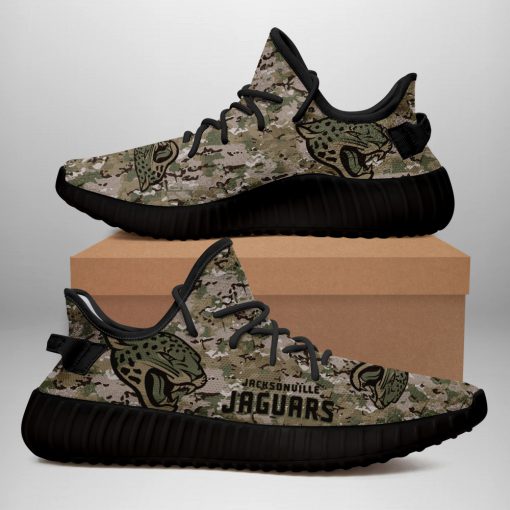 Jacksonville Jaguars U.S. Military Camouflage Shoes – Free Shipping