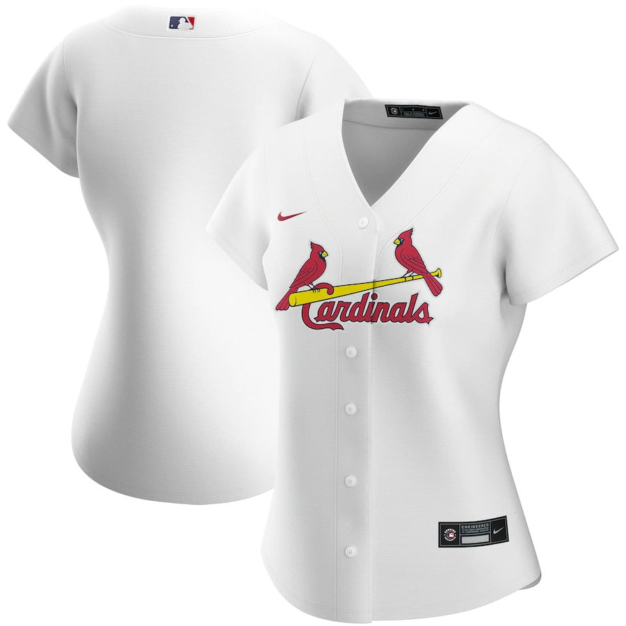 Women’S St. Louis Cardinals Nike White Home Replica Team Jersey